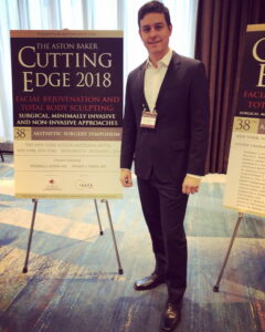 Dr Rodrigo Teixeira attending The Cutting-Edge Conference in New York