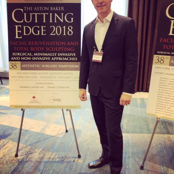 Dr Rodrigo Teixeira attending The Cutting-Edge Conference in New York